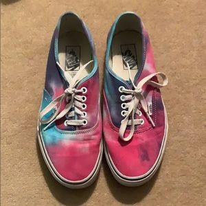 Tie Dye Rainbow Vans